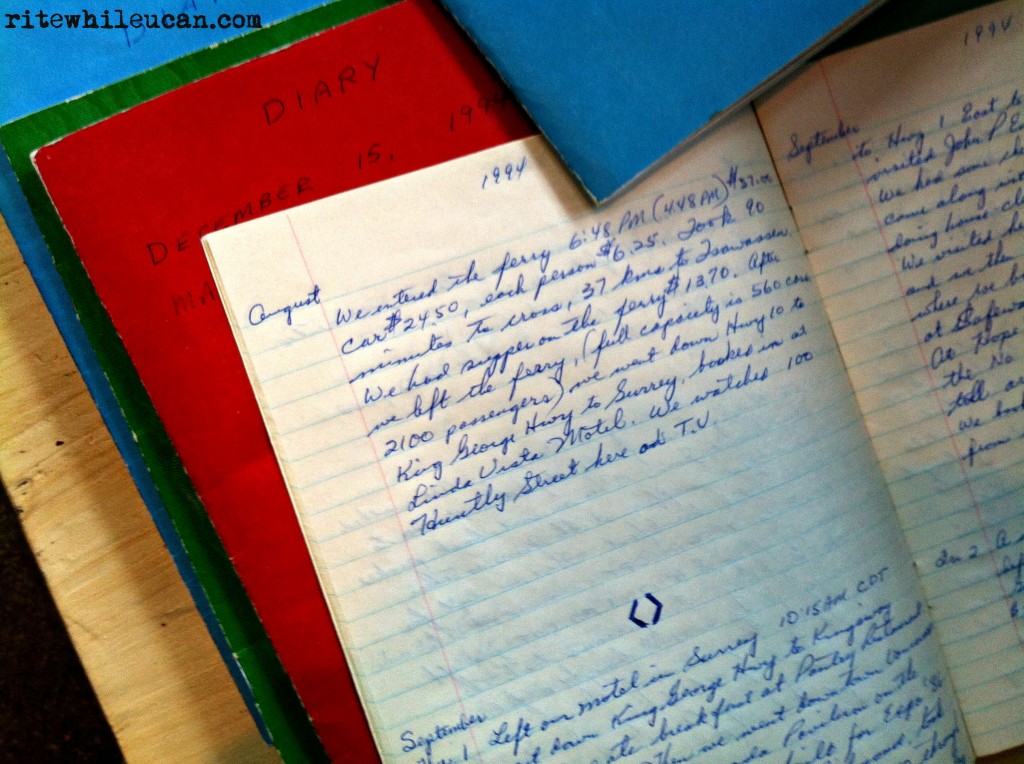 journals, writing