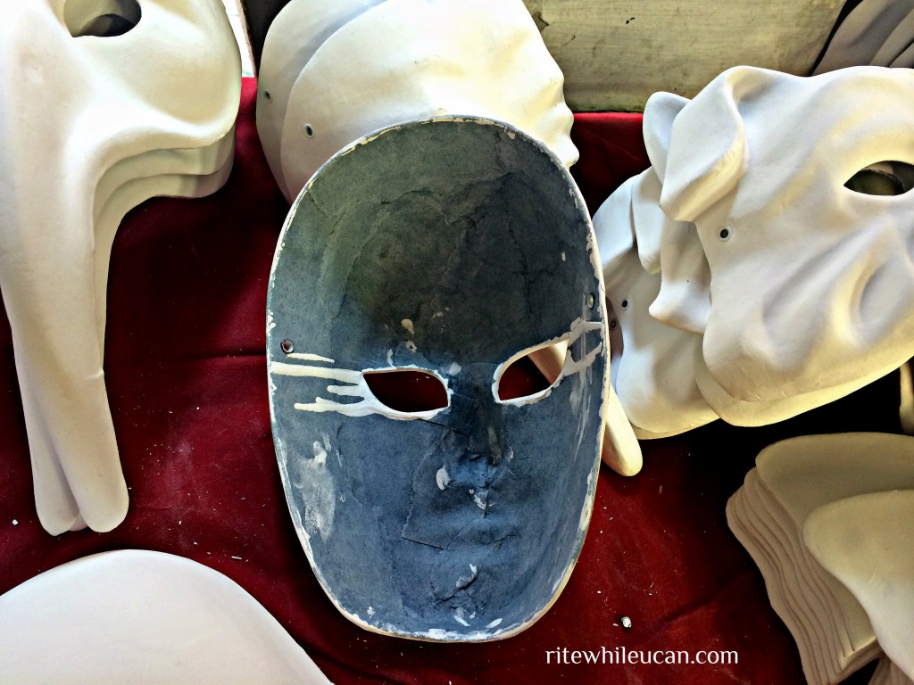 paper mache, masks, diy