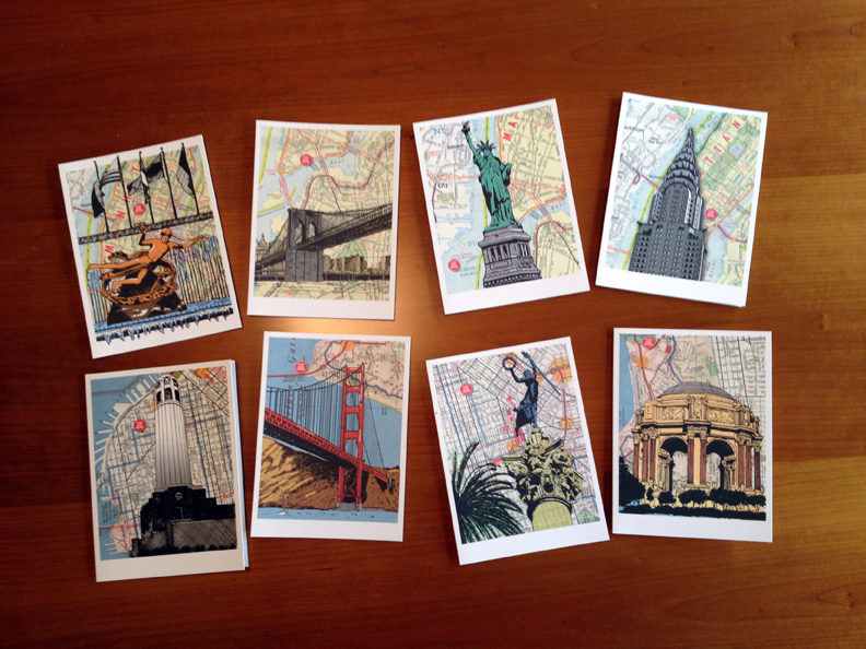 cards, postcards, letters, portland