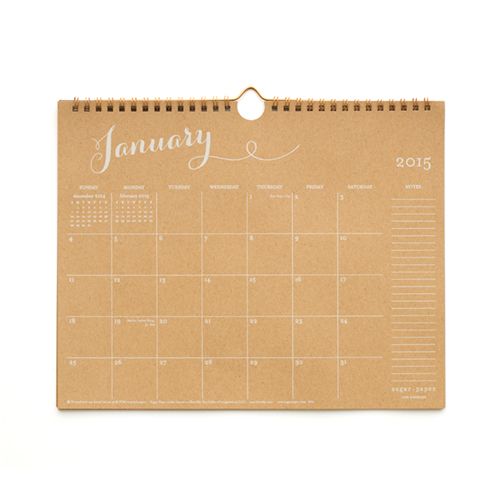 2015, sugar paperla, calendar, new years