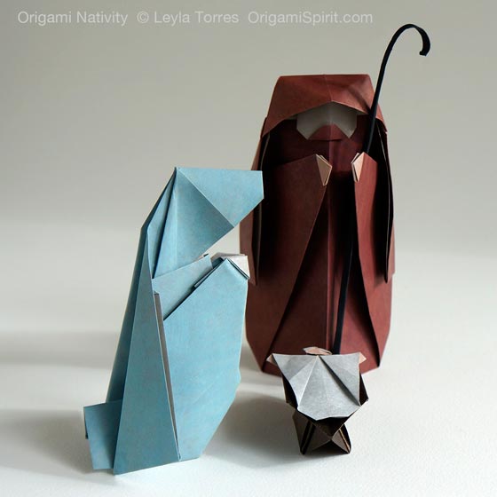 origami, paper, crafts,Christmas,