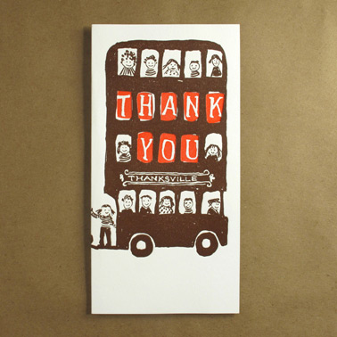 thank you, egg press cards, national letter writing month