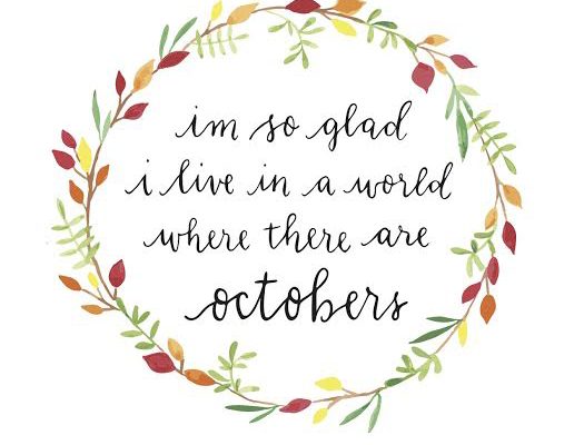 October, Lucy Maud Montgomery, Fall, canada, quotes, printables