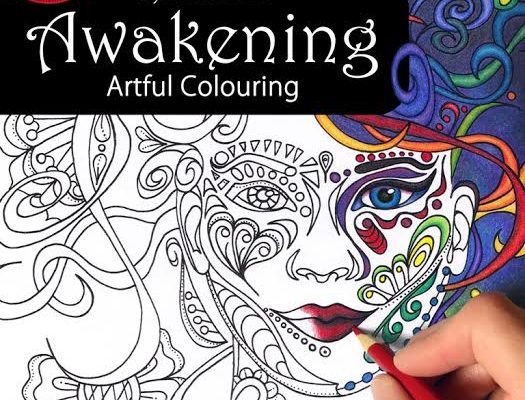 colouring books for adults, colouring, art, pencil crayons,