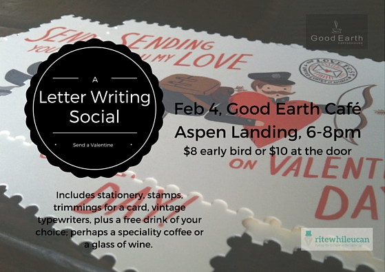 Letter Writing Social, Writing, Letters, social, Valentine's Day, love