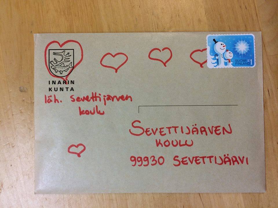 Send a postcard to Finland, postal service, mail, postcards, posti