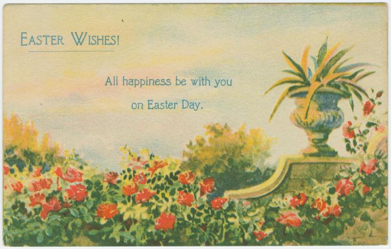 vintage Easter postcards, vintage, Easter, postcards, chocolate, Good Friday