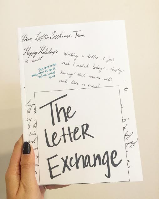 update on The Letter Exchange project, handwritten, letters, drawings, book