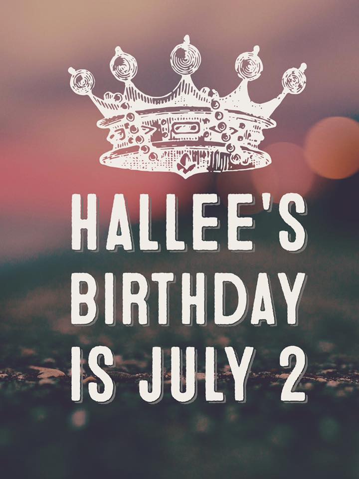 Send a Birthday card to Hallee, cards, letters, Happy Birthday, autism