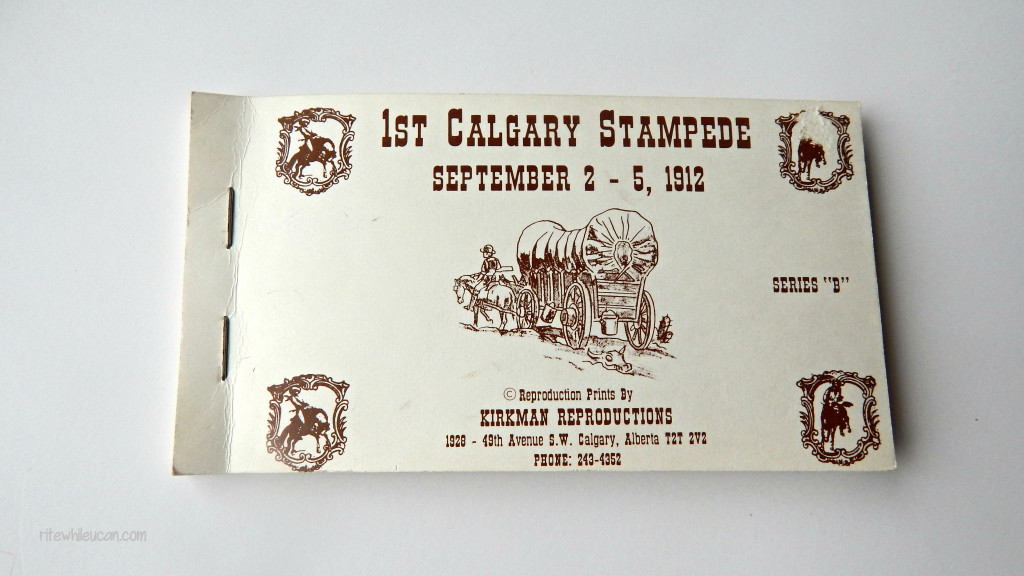 original Calgary Stampede postcards