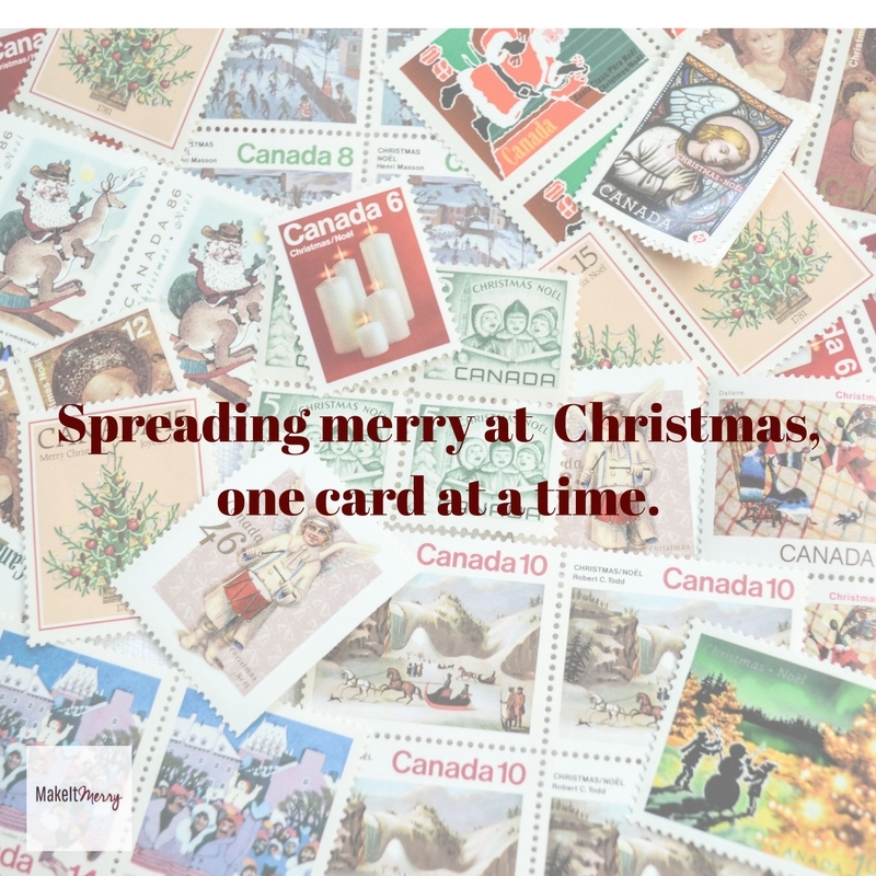 MakeItMerry 2016 Christmas cards for the homeless