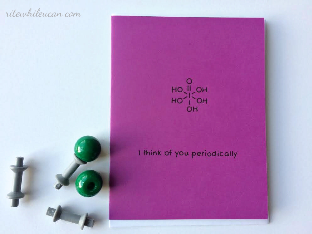 cards for your Chemist, science, cards, mail, chemistry