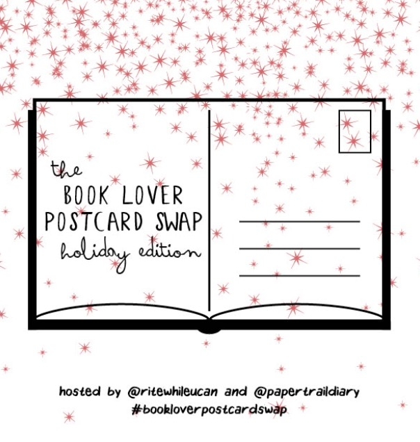 Book lover postcard swap next edition, Christmas, postcards, Holidays