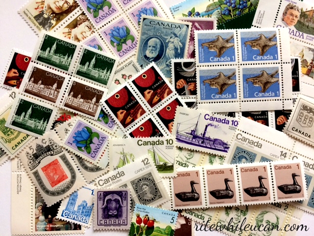 Visit Canadian Stamp Collection, stamps, postage, postal service, letters, 