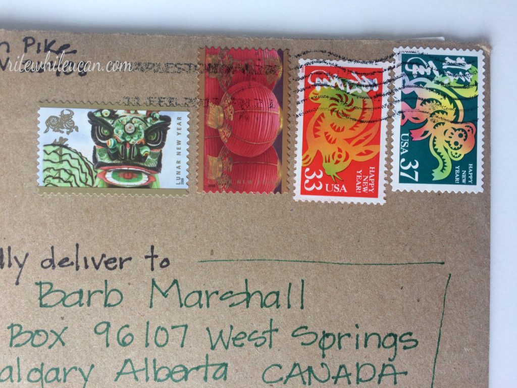 What was in my mailbox this week. No.4, snail mail, envelopes, letters 