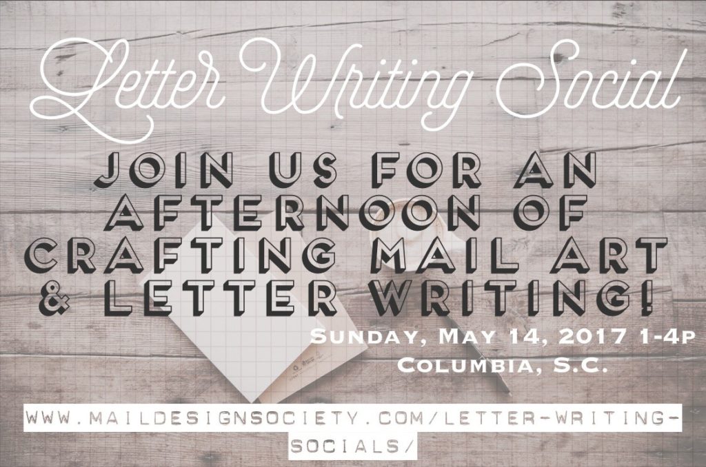Letter Writing Social in South Carolina, Writing, Letters, Social 