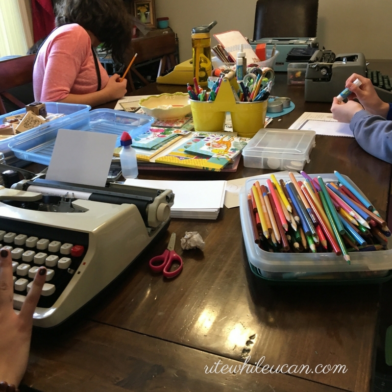 Kids Only Letter Writing Social